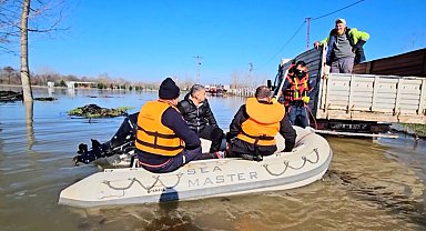 Meriç Nehri çevresinde can pazarı: Vatandaşlar tahliye ediliyor