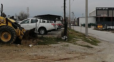Merkezefendi Belediyesi yeşil alana kaçak yapı iddiasıyla ilgili inceleme başlattı