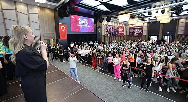 Merkezefendi'de dans ve spor tutkunları bir araya geldi