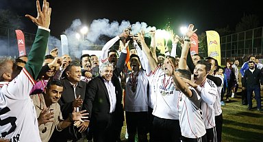 Mersin Büyükşehir Belediyesinde futbol heyecanı sona erdi