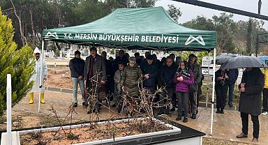 Mersin'de hayatını kaybeden keman sanatçısı Laçin Akyol, mezarı başında anıldı