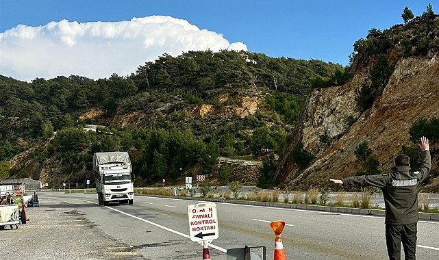 Mersin'de orman suçlarına eş zamanlı denetim