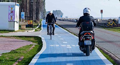 Mersin'de yürüyüş ve bisiklet yolları 20 kamerayla izleniyor