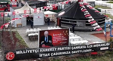 MHP Çankaya İlçe Başkanlığı 8'inci yılında iftar programlarına devam ediyor
