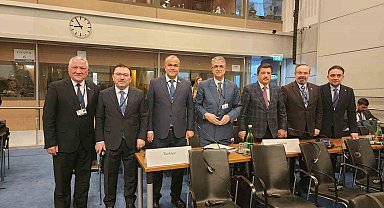 MHP'lı Kamil Aydın, AGİTPA kış genel kurulu için Viyana'da