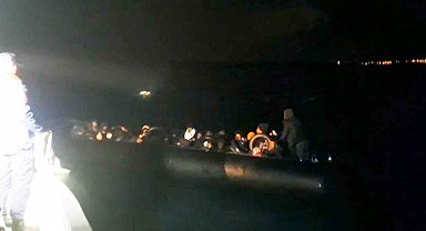 Milas'ta 3'ü çocuk 37 düzensiz göçmen yakalandı