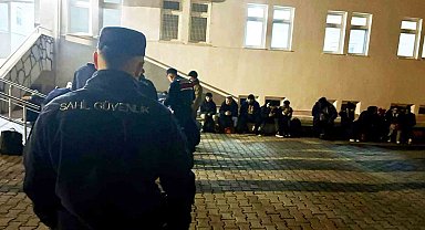 Milas'ta biri çocuk 33 düzensiz göçmen yakalandı