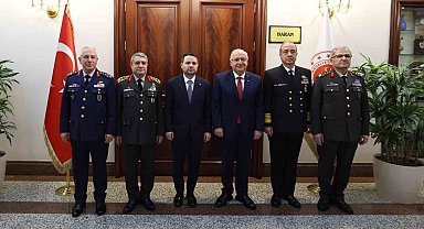 Milli Savunma Bakanı Güler'den Adalet Bakanı Gürlek'e hayırlı olsun ziyareti