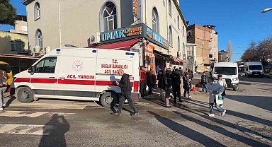 Minibüsün çarptığı yaya yaralandı