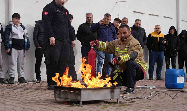 Minikler acil durum ve müdahale yöntemlerini öğrendi