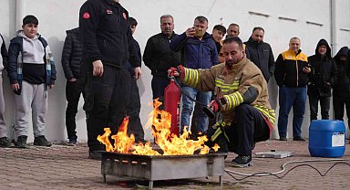 Minikler acil durum ve müdahale yöntemlerini öğrendi