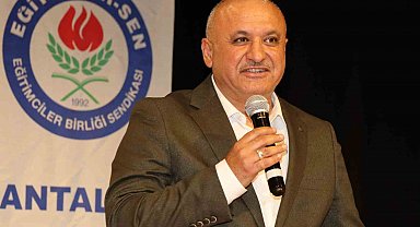 Miran: "28 Şubat gibi karanlık dönemlerde Eğitim-Bir-Sen yasakçı zihniyete karşı asil bir direniş sergiledi"