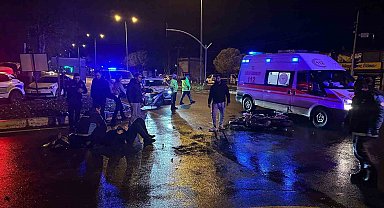 Motosiklet sürücüsü kurtarılamadı