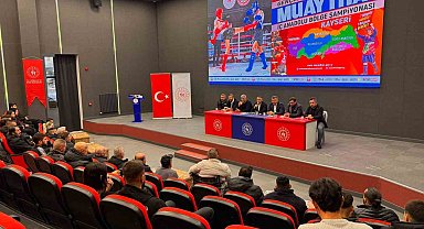 Muaythai Bölge Şampiyonası Kayseri'de yapıldı