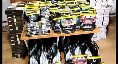 Mudanya'da kaçak tütün operasyonu...