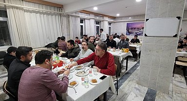 Müftülük personelleri iftarda bir araya geldi