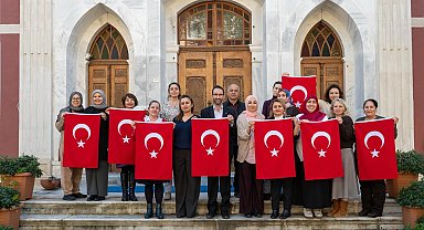 Muğla Olgunlaşma Enstitüsü'nde Bayrak Dikim Kursu tamamlandı