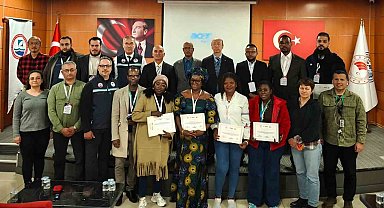 Muğla'da 7 ülkeden gelen temsilcilere verilen uluslararası eğitim programı tamamlandı