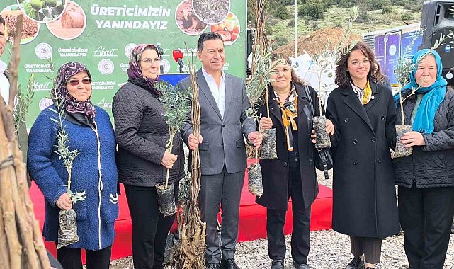 Muğla'da toprak gelecekle buluşuyor: "50 bin fidan üreticiye teslim edildi"
