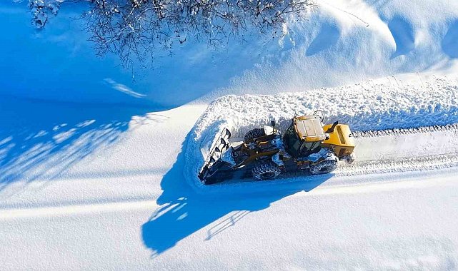 Muş'ta 67 köy yolu ulaşıma kapandı
