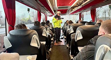 Muş'ta emniyet kemeri denetimi