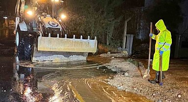 MUSKİ ekiplerinden anında müdahale