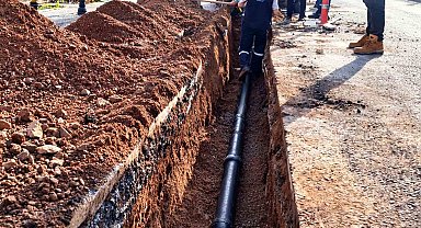 MUSKİ'den Bodrum Yalıkavak'ta içme suyu hat yenileme çalışması