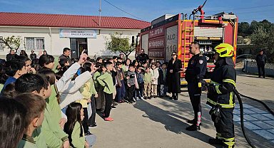 Nazilli'de öğrencilere 'Ormanları Koruma, Afet ve Yangın Eğitimi' verildi