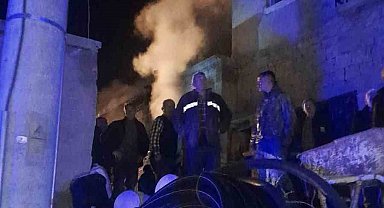 Niğde'de devrilen soba yangına yol açtı: 1 kişi yaralandı