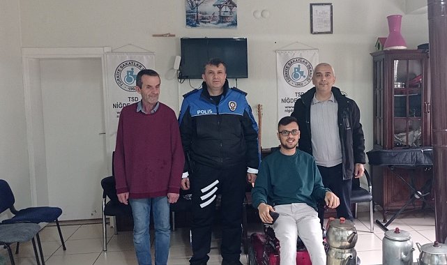 Niğde'de toplum destekli polislikten bilgilendirme ve farkındalık çalışmaları