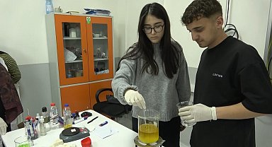 Öğrencilerden örnek proje: Atık yağlar sıvı sabuna dönüşüyor