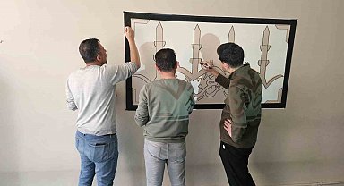 Okul mescitleri Ramazan'a uygun şekilde tezyin edildi