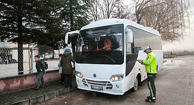 Okul servis araçlarına yönelik denetim