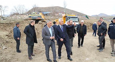 Oltu'da yeni öğretmenevinin temelleri açılıyor