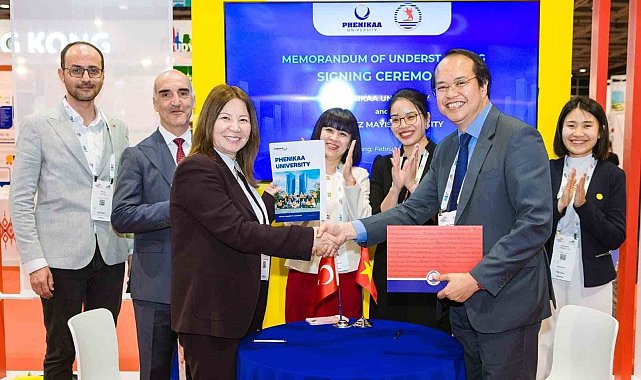 OMÜ ile Vietnam'dan Phenikaa Üniversitesi Arasında ikili iş birliği anlaşması