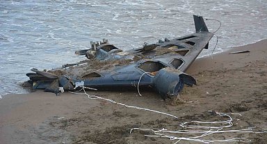 Ordu'da sahile vuran insansız hava aracı parçası, İran yapımı kamikaze çıktı