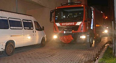 Ordu'da sahur vakti baca yangını panik oluşturdu