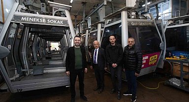 Ordu'da teleferikte bakım zamanı