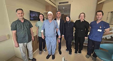 Ordu'da yaşlı hasta beyin tümörü ameliyatıyla sağlığına kavuştu