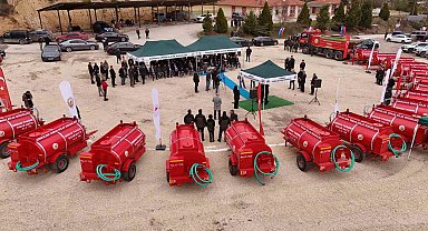 Orman köylerine 20 yeni tanker, yanan sahalara da tohumlama