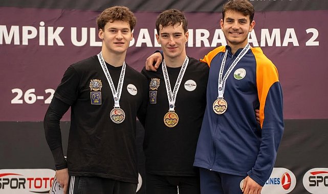 Osmangazi Belediyesporlu Arda Meriç'ten bronz madalya