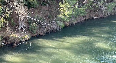Osmaniye'de Aslantaş Barajı'nda yıllar sonra su tahliyesi başladı