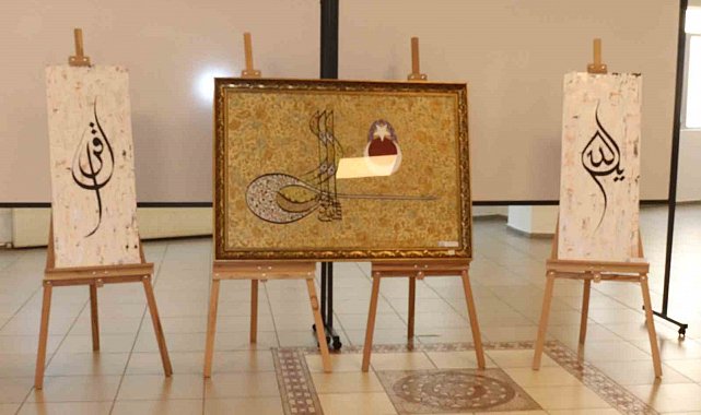 Pamukkale'de 100 eser sanatseverle buluştu