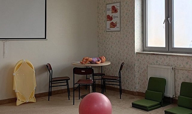 Pasinler ilçesine gebe okulu