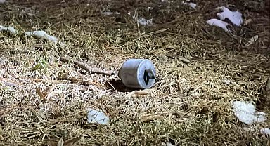 Patlamayan iftar topu paniğe neden oldu: Ses bombası kontrollü olarak patlatıldı