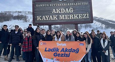 Petek gençle gençler Akdağ'ı keşfe doydu