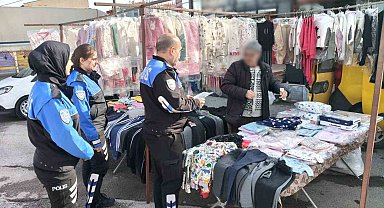 Polis dolandırıcılığa karşı vatandaşları broşür dağıtarak uyardı