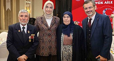 Protokol ilk iftarı şehit ve gazi aileleri ile yaptı
