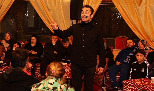 Ramazan akşamları otağ çadırında yaşanıyor