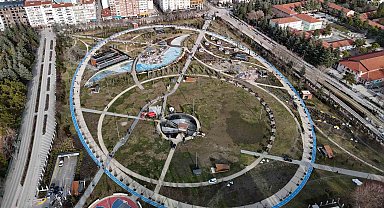 Recep Tayyip Erdoğan Millet Bahçesi'nde çalışmalarda sona gelindi